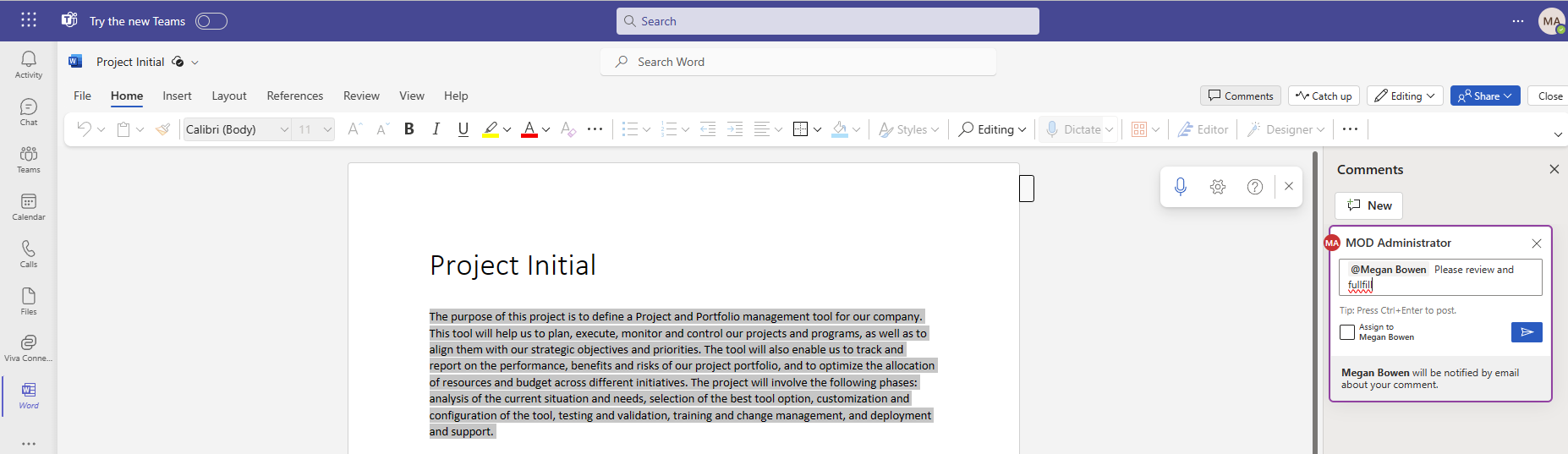 Venyykö Microsoft Teams projektinhallintaan?